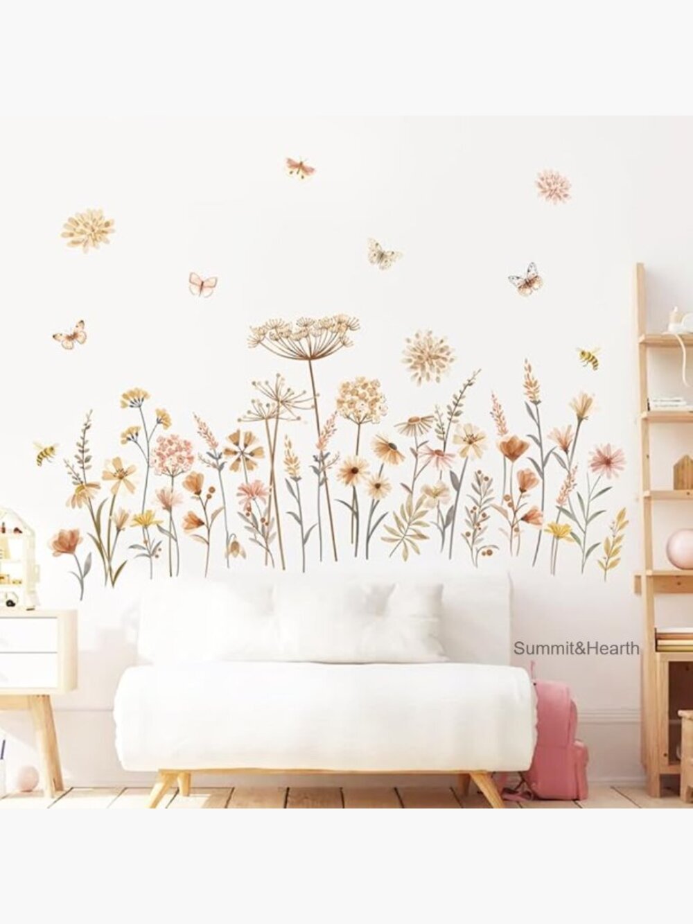Removable Vinyl Wall Decals, 2 Sheets, Waterproof, DIY Nursery Decor